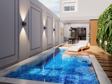 SUGESTO DE REA DE LAZER COM PISCINA